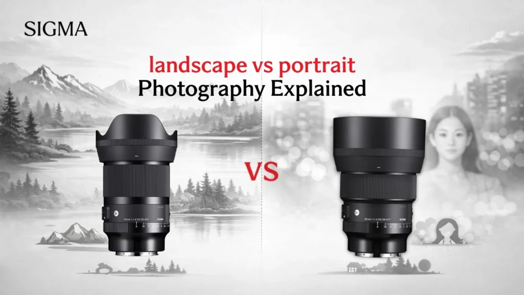landscape vs portrait Photography Explained - Sigma Pakistan