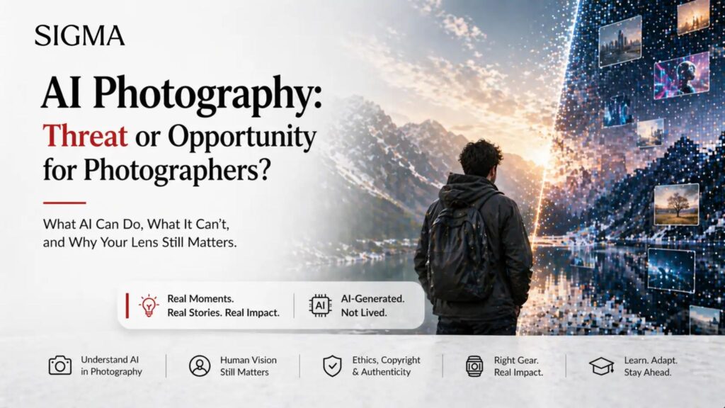 Is AI Killing Photography AI Photography vs Real Photography guide by sigma