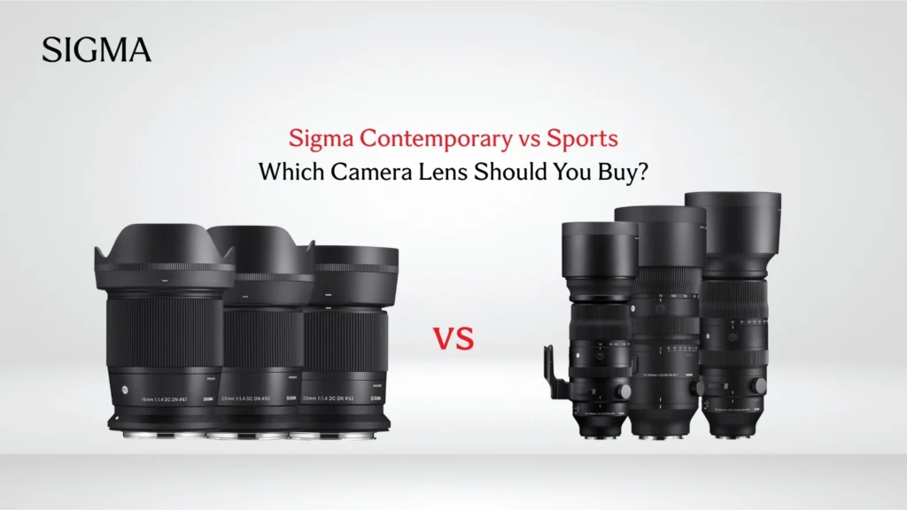 Sigma Contemporary vs Sports lens