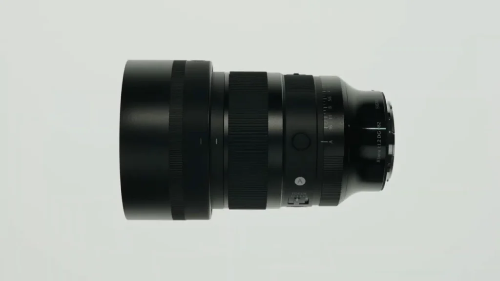 SIGMA 85mm F1.2 new camera lens