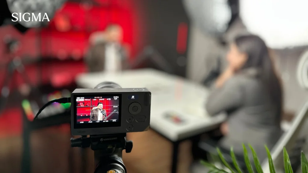 camera distance for talking-head videos